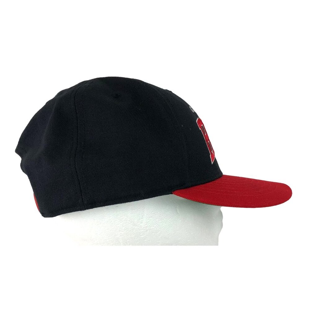 MLB Cincinnati Reds Men's 47 Brand Black/Red 2 Tone Snapback OSFA Embroidered - Picture 7 of 10
